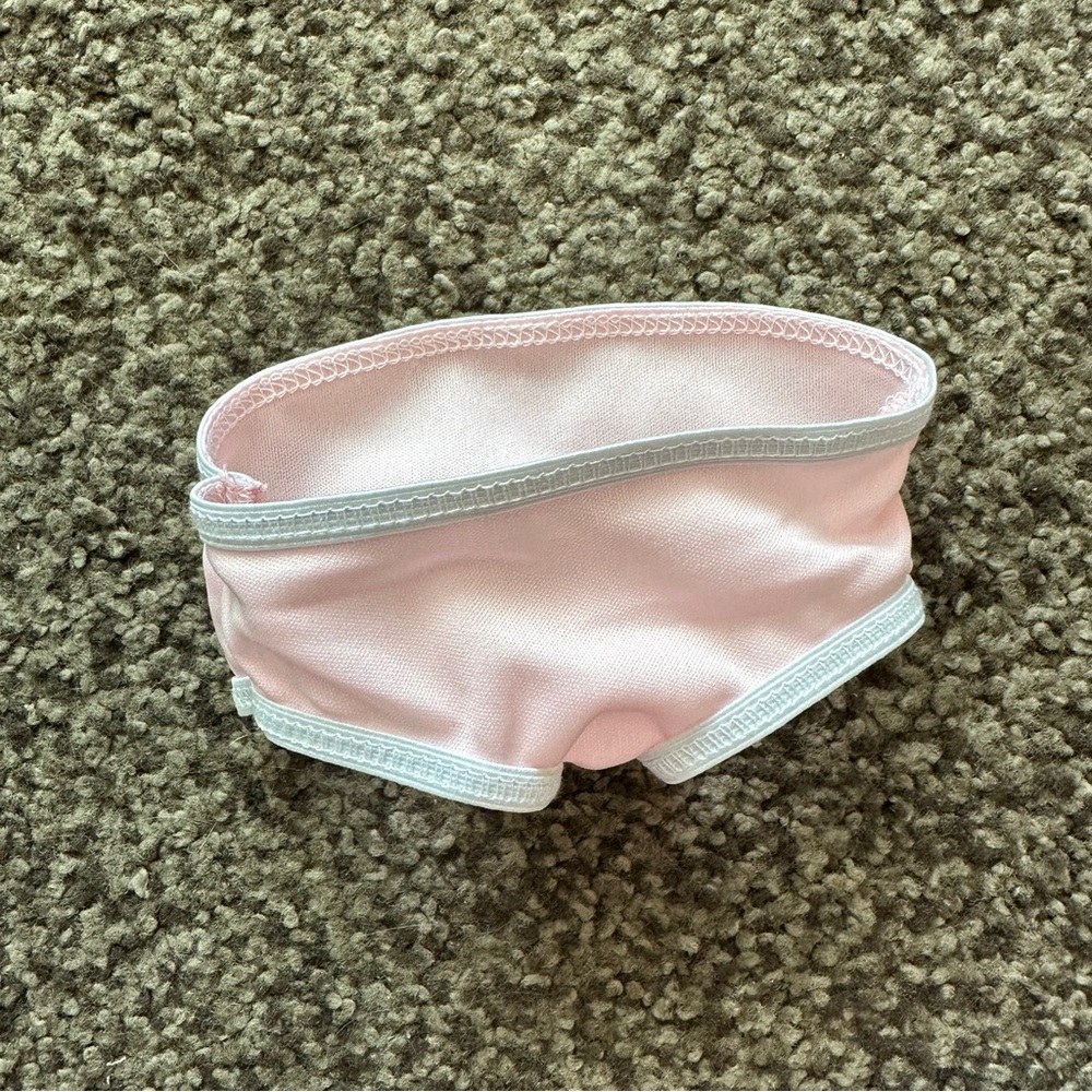 American Girl Branded 18” Doll Pink and White